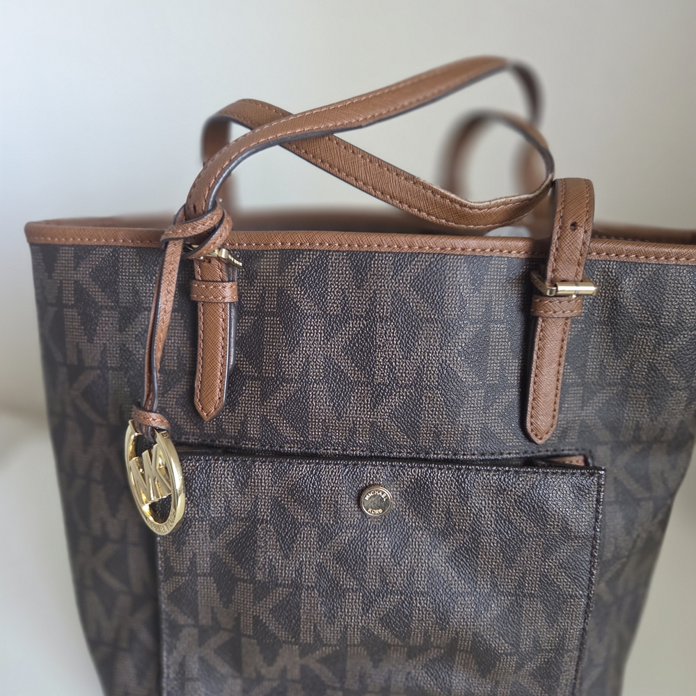 Michael Kors Brown Tote Bag